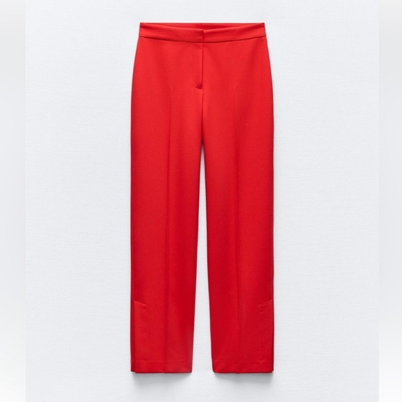 NWT Zara 2-Piece Set Lined Button Vest and Pants With Slit - Picture 9 of 16